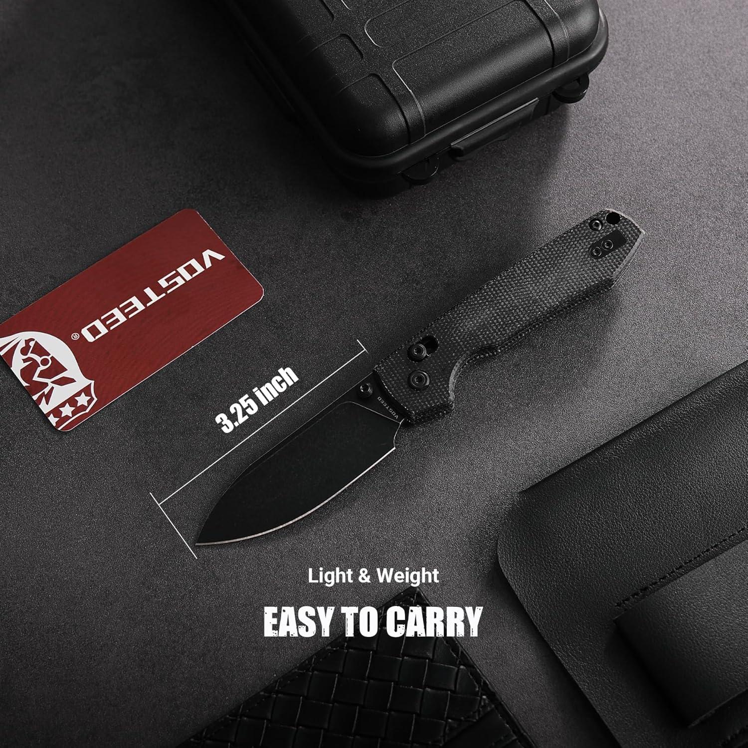 Cuchillo Plegable Vosteed Mapache 8.26 cm Acero 14C28N