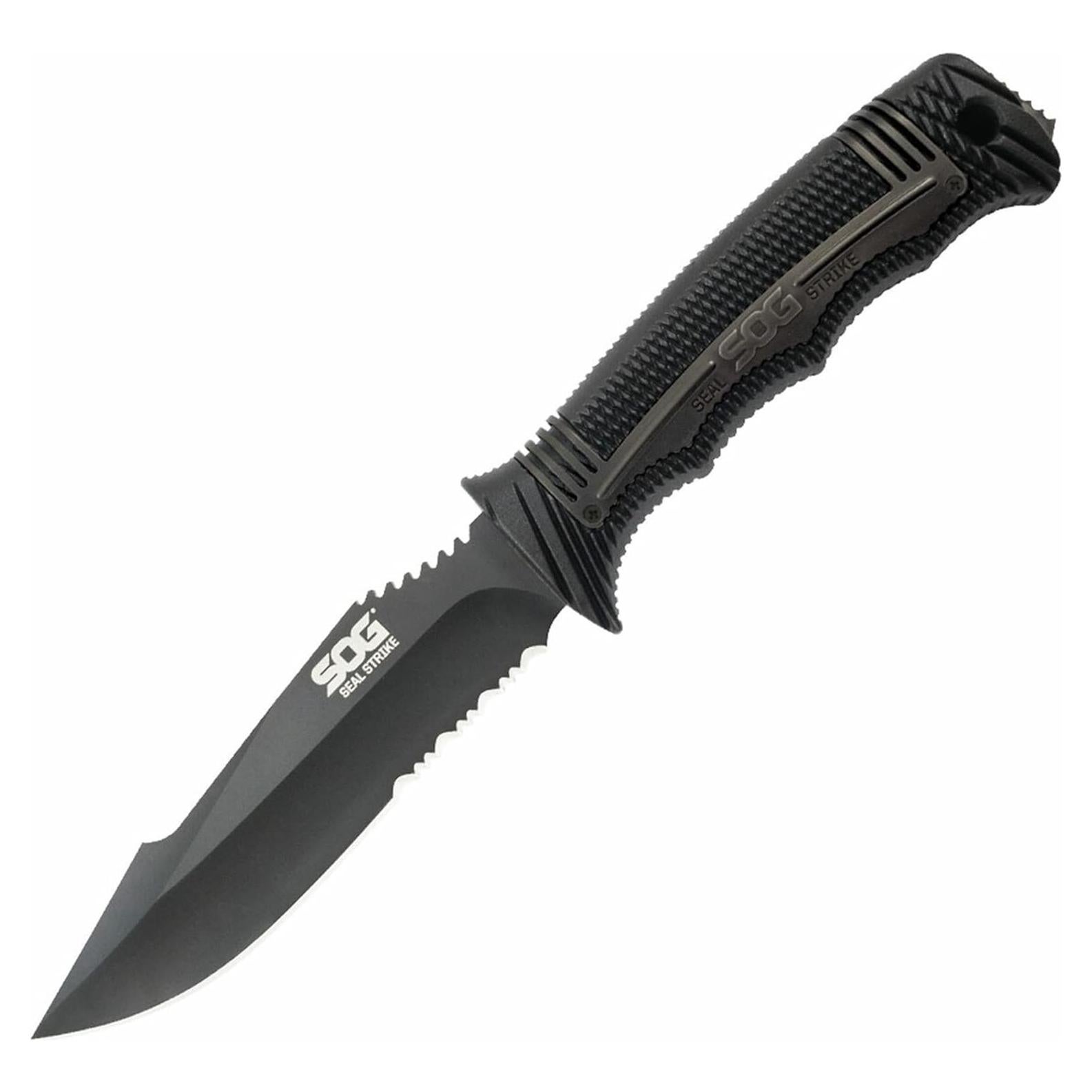 Cuchillo Táctico SOG Seal Strike con Funda de Lujo 12.4 cm