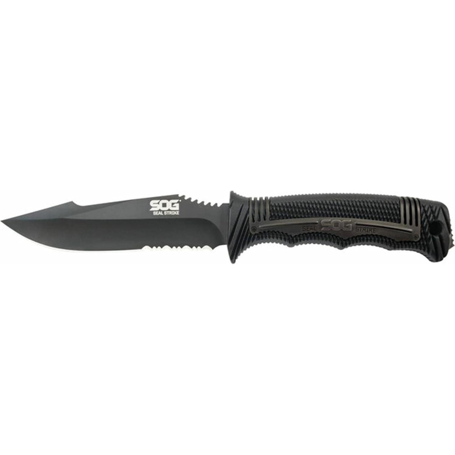 Cuchillo Táctico SOG Seal Strike con Funda de Lujo 12.4 cm