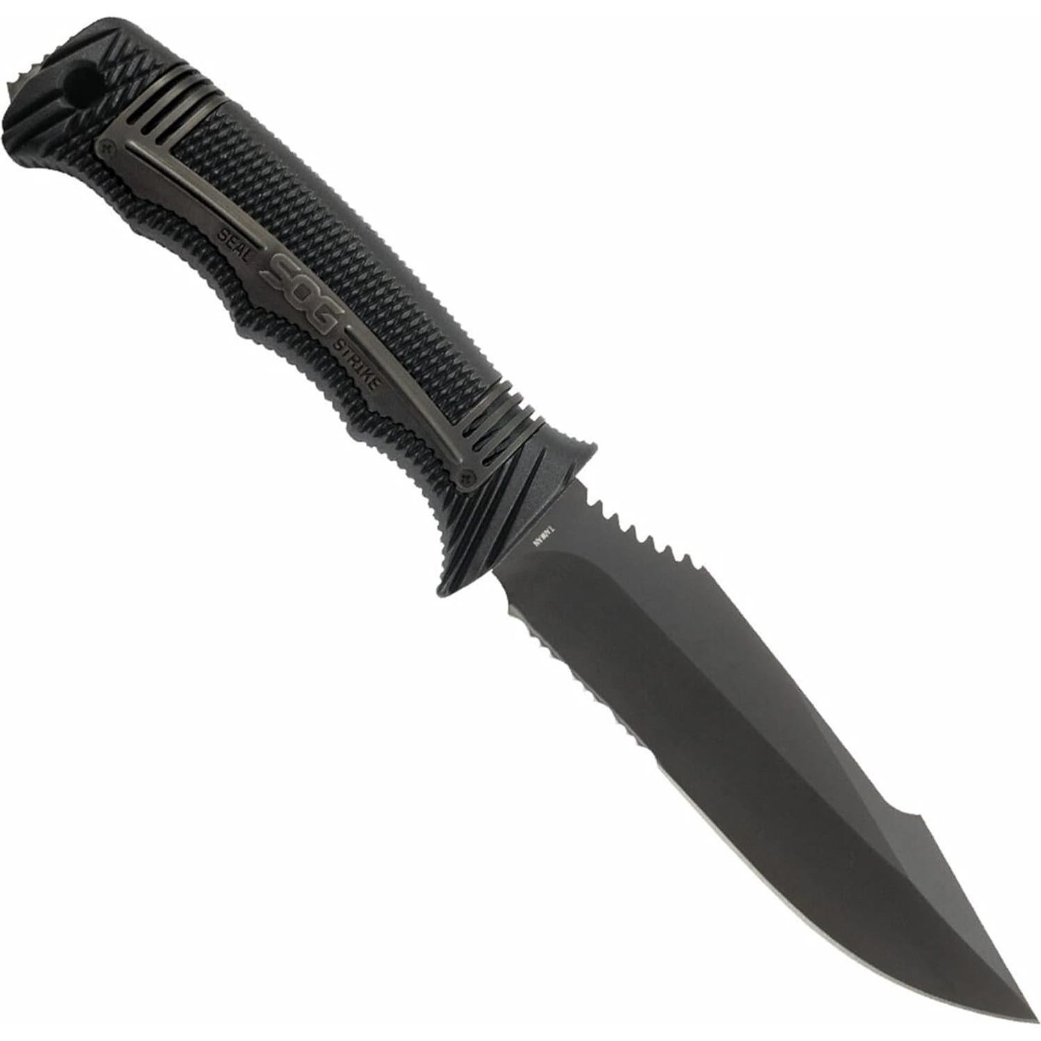 Cuchillo Táctico SOG Seal Strike con Funda de Lujo 12.4 cm