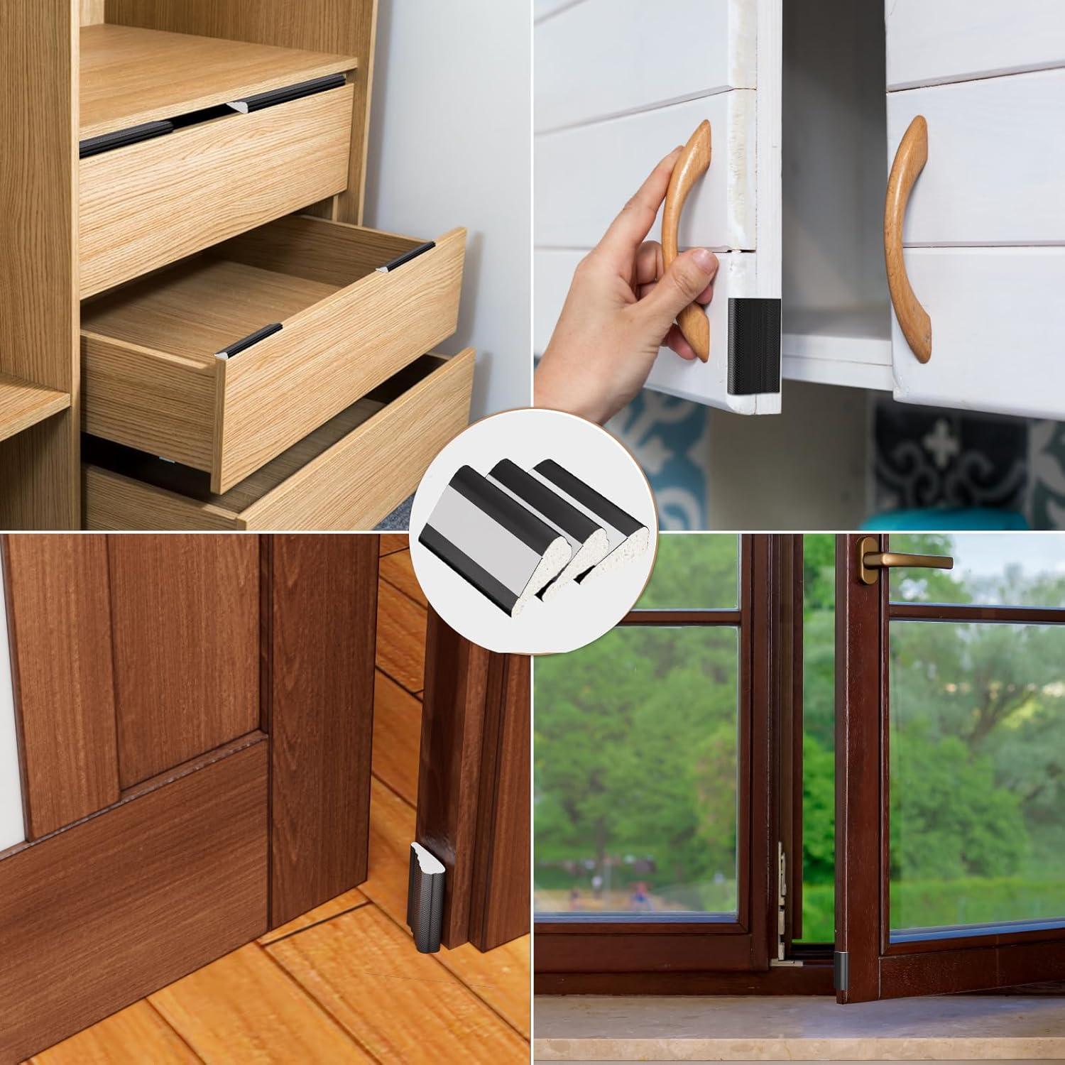 Tira de Sellado de Espuma KNEELISA 2Pcs 9.95m Negro