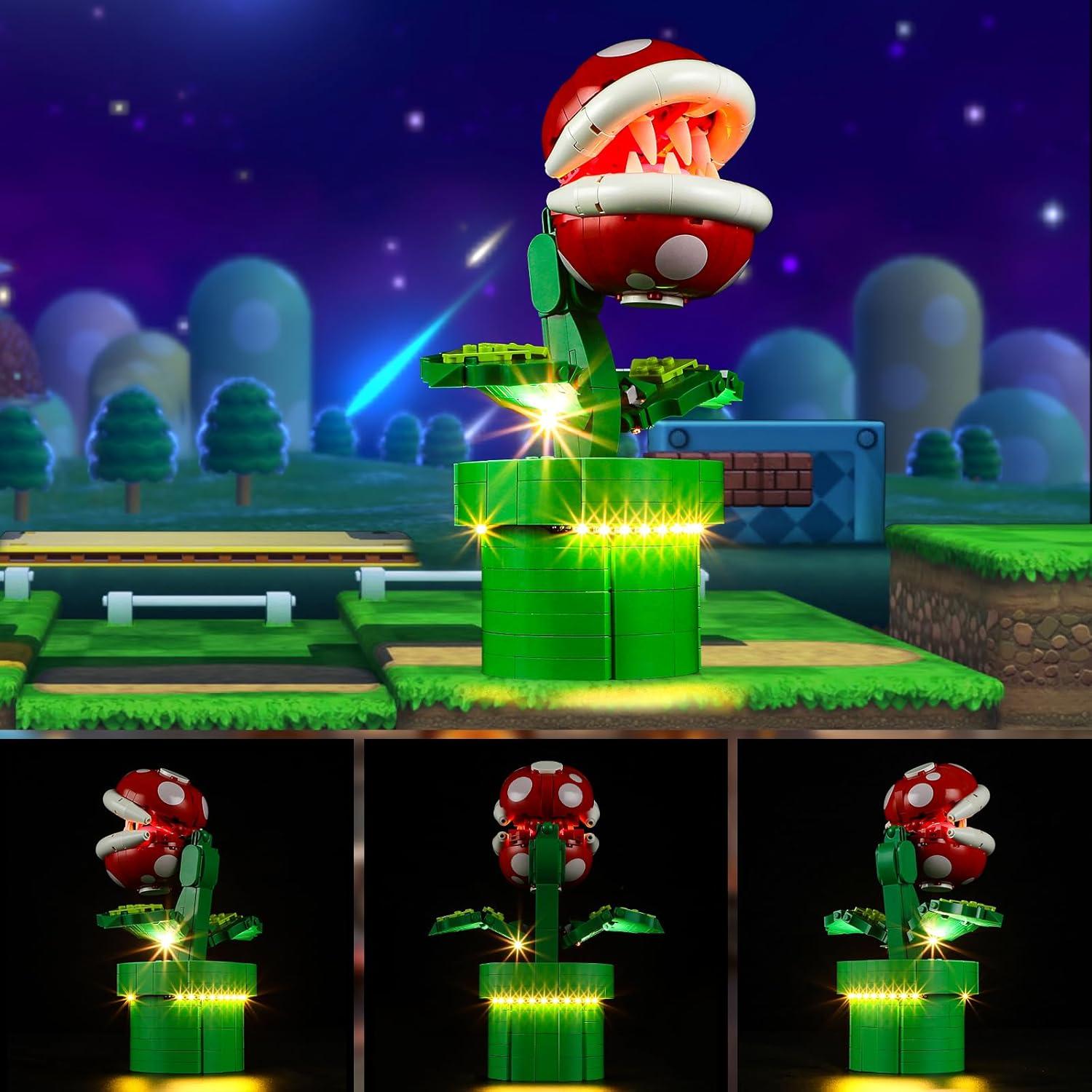 Kit de Luz LED YEABRICKS para Lego Piranha Plant 71426