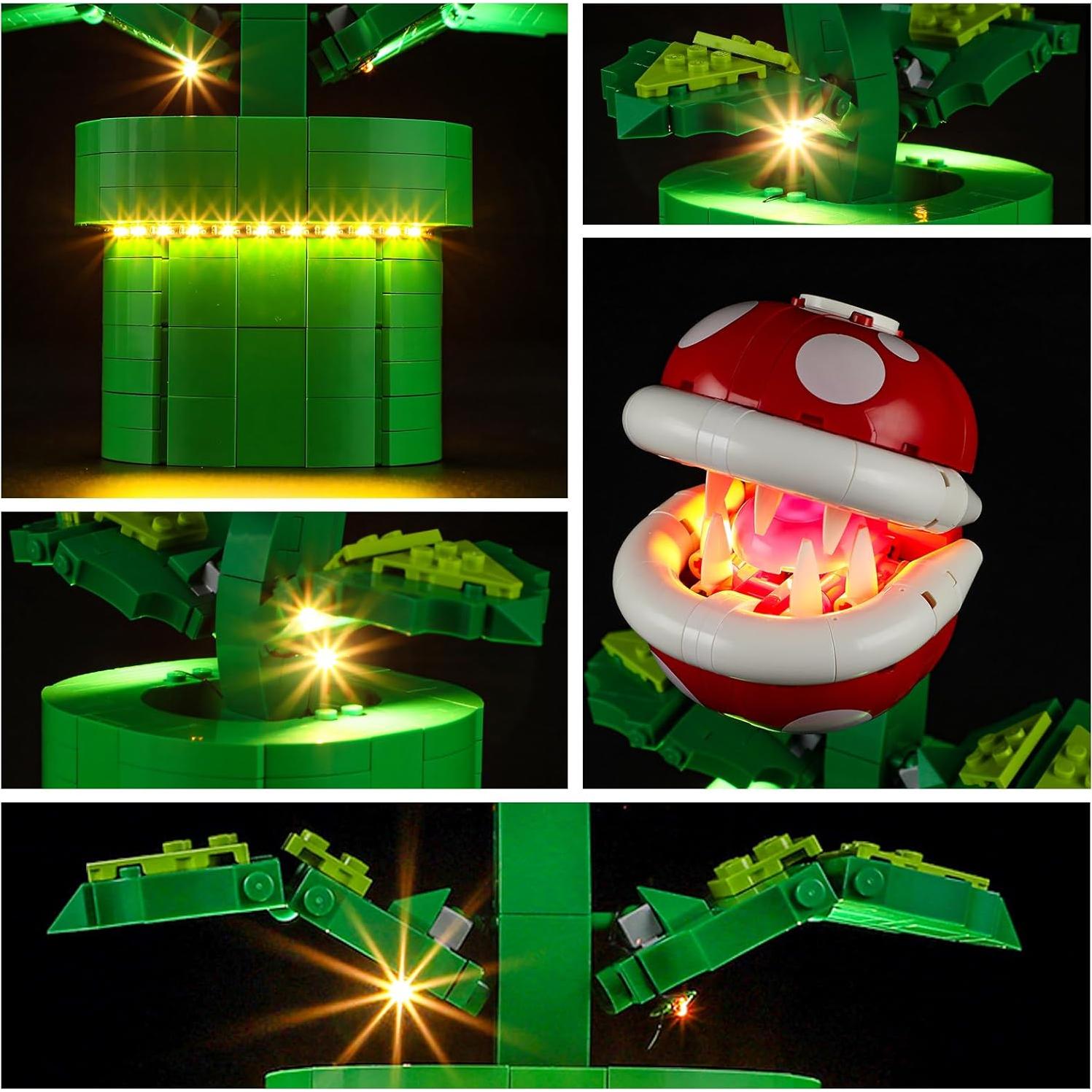 Kit de Luz LED YEABRICKS para Lego Piranha Plant 71426