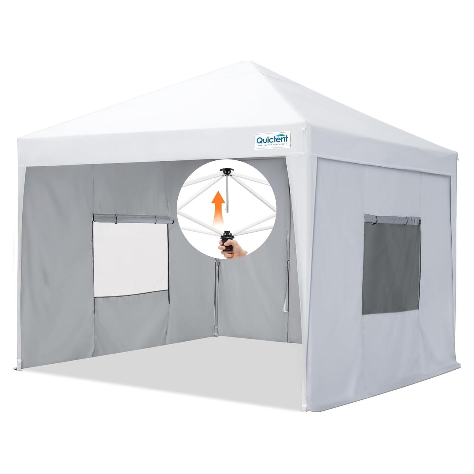 Carpa Plegable Quictent 3x3m Impermeable con 4 Paredes Laterales