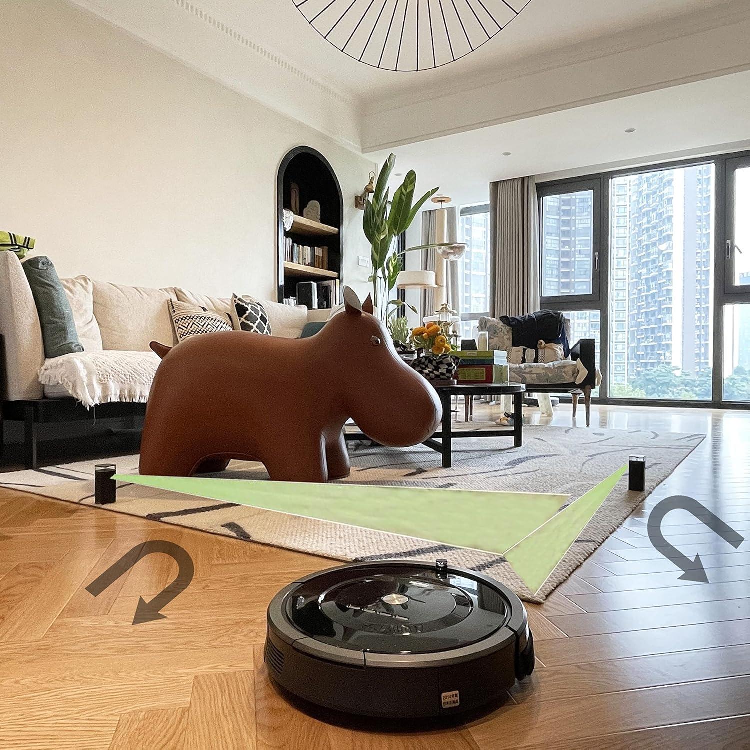 Paquete de 2 Barreras de Luz Virtual Doble Modo iRobot Roomba
