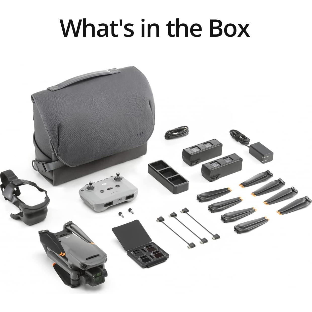 Drone DJI Mavic 3 Combo Volar Más, Cámara 4/3, Video 5.1K