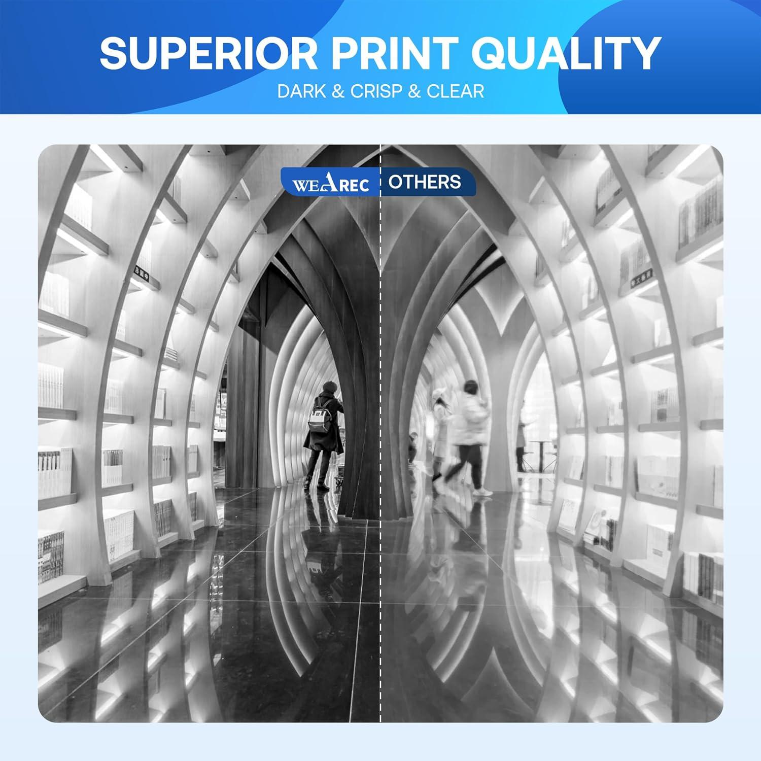 Cartucho de Tóner TN760 y Tambor DR730 WEAREC - 3 Paquetes