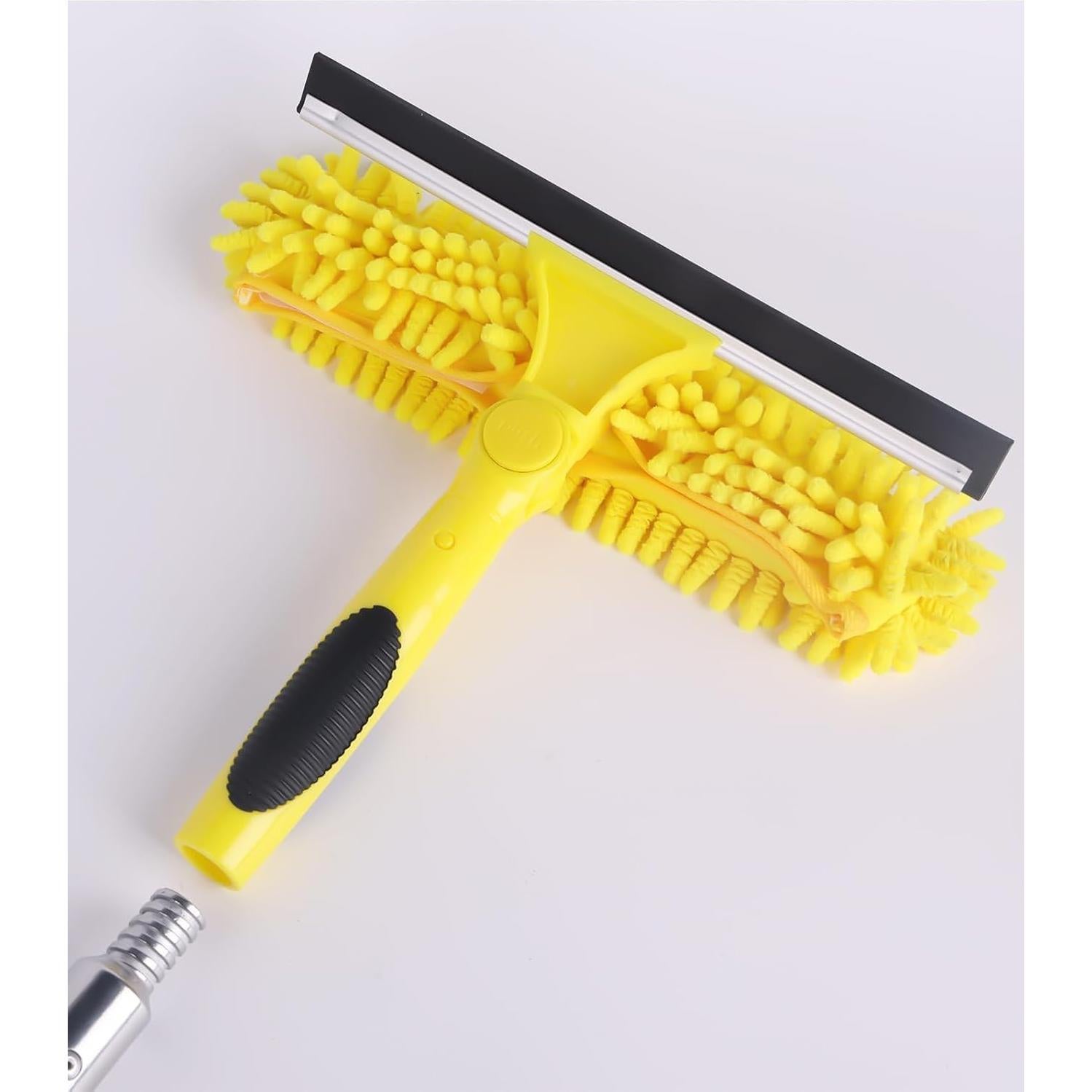 Raspador de Ventanas 2 en 1 Opow con Paño de Microfibra 25.4 cm