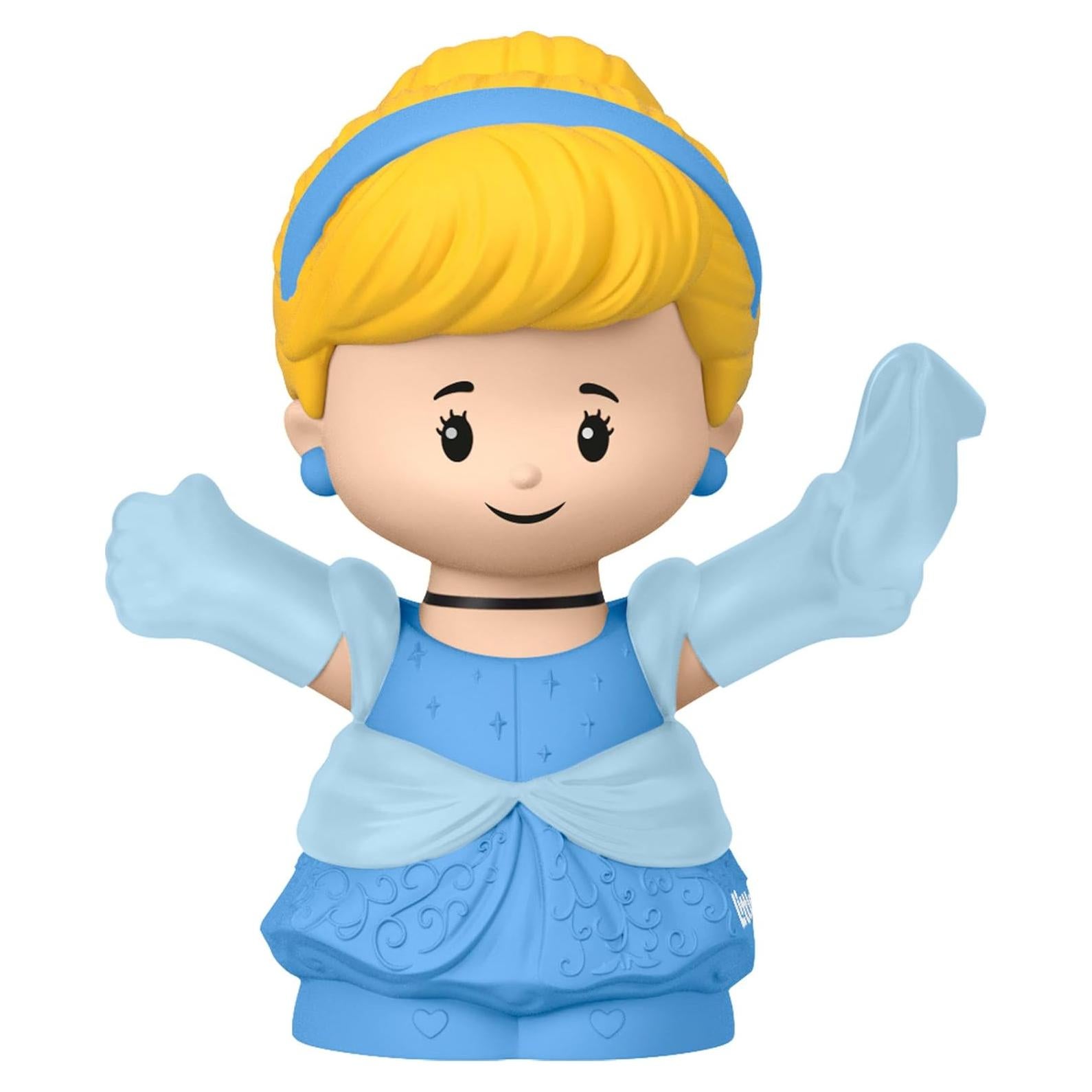 Figura Cinderella Little People Mattel 9.5x6.3x5.1cm Juguete