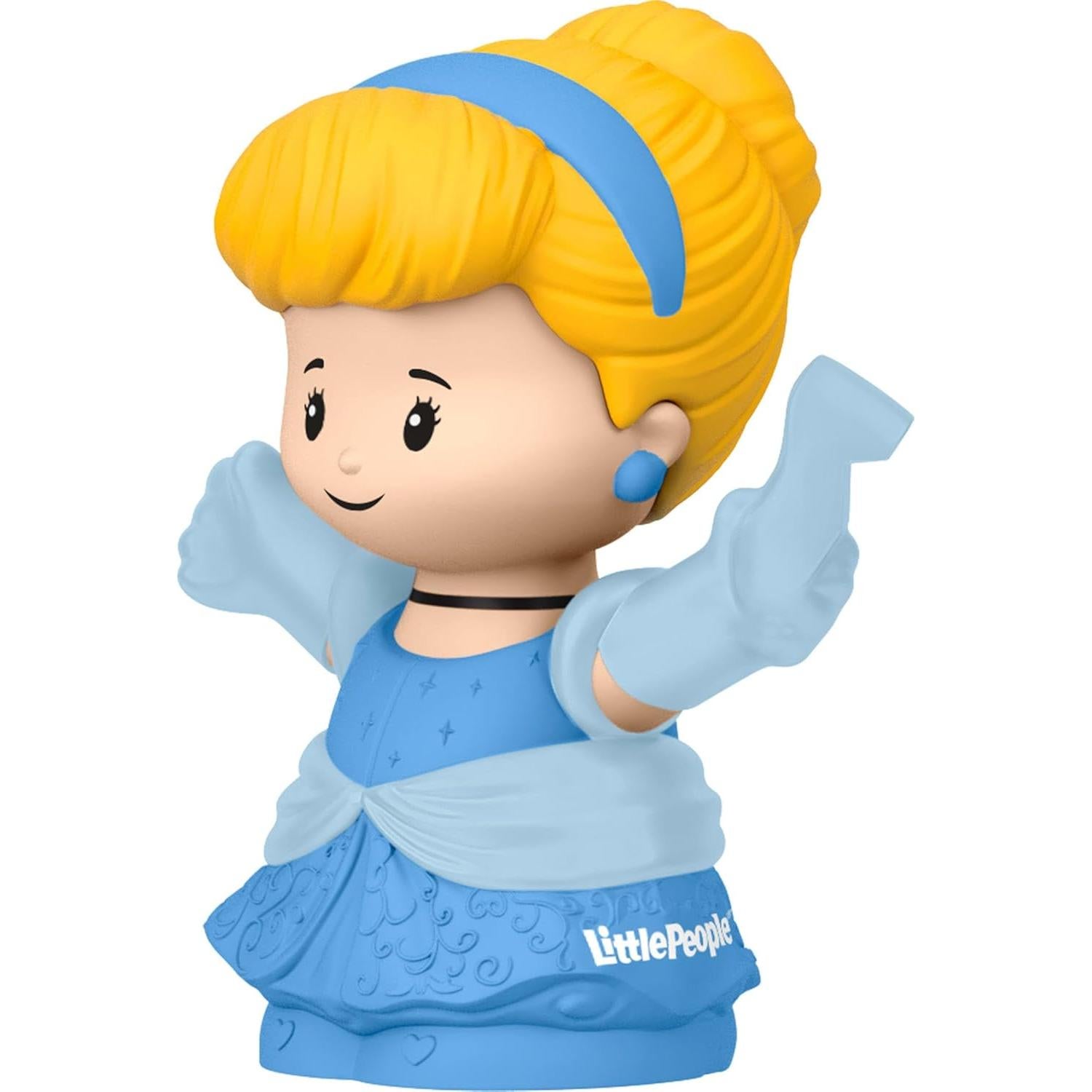 Figura Cinderella Little People Mattel 9.5x6.3x5.1cm Juguete