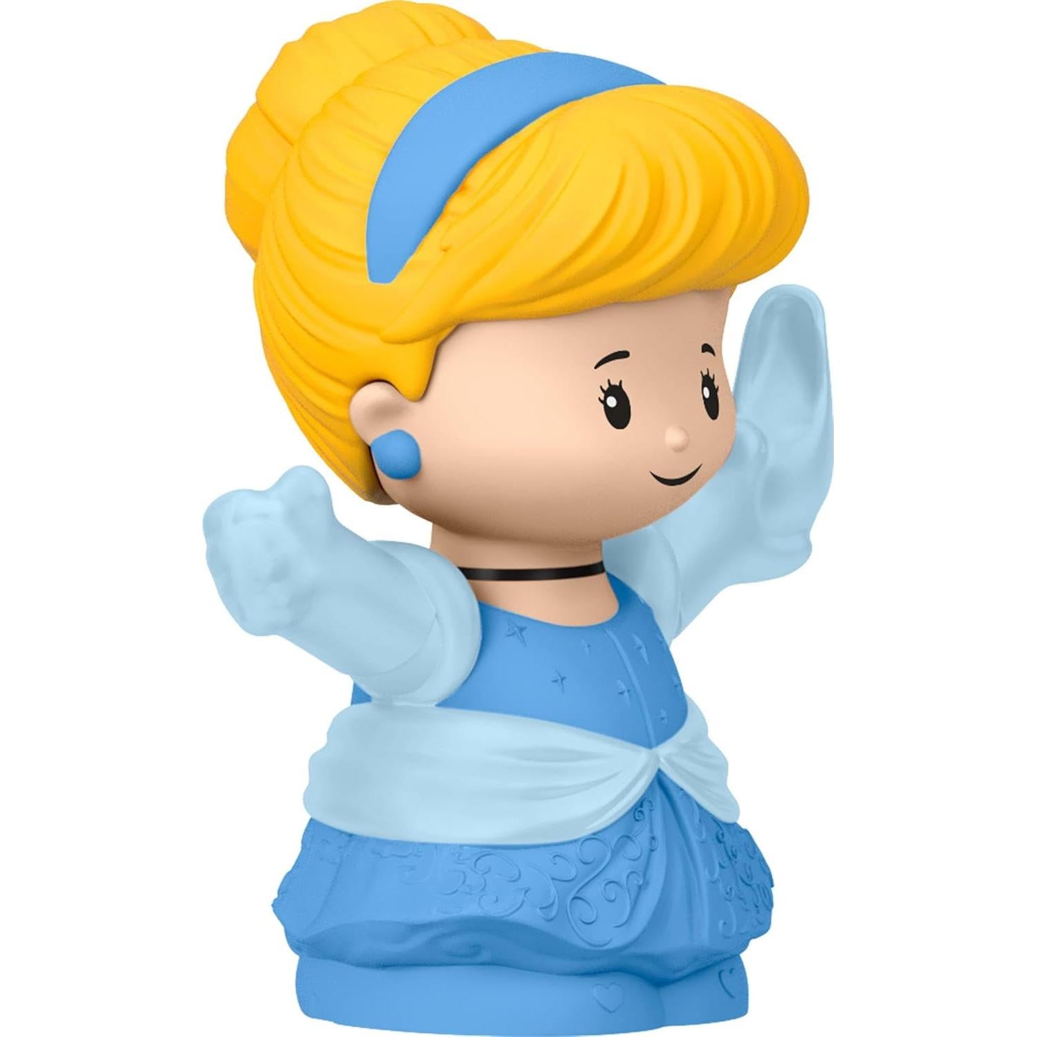 Figura Cinderella Little People Mattel 9.5x6.3x5.1cm Juguete