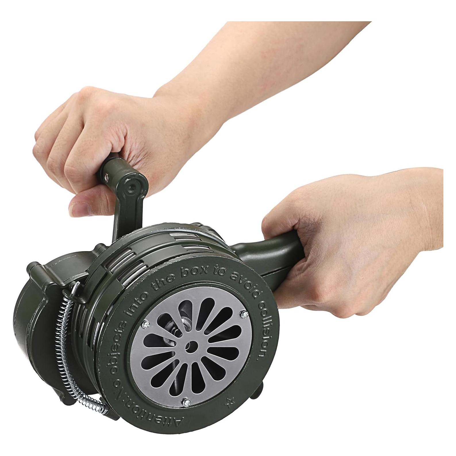 Sirena Manual de Manivela Sumnacon Verde Ajustable 1.04kg