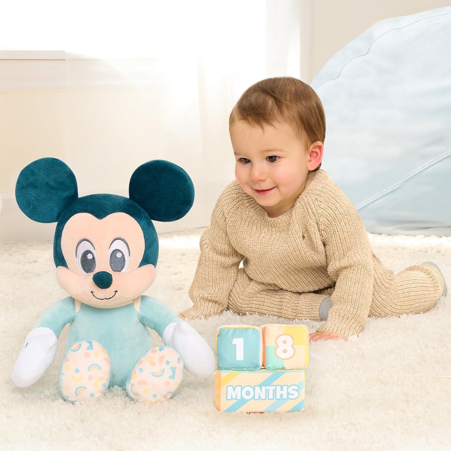 Juguete de Peluche Disney Baby Mickey Mouse 27,94 cm
