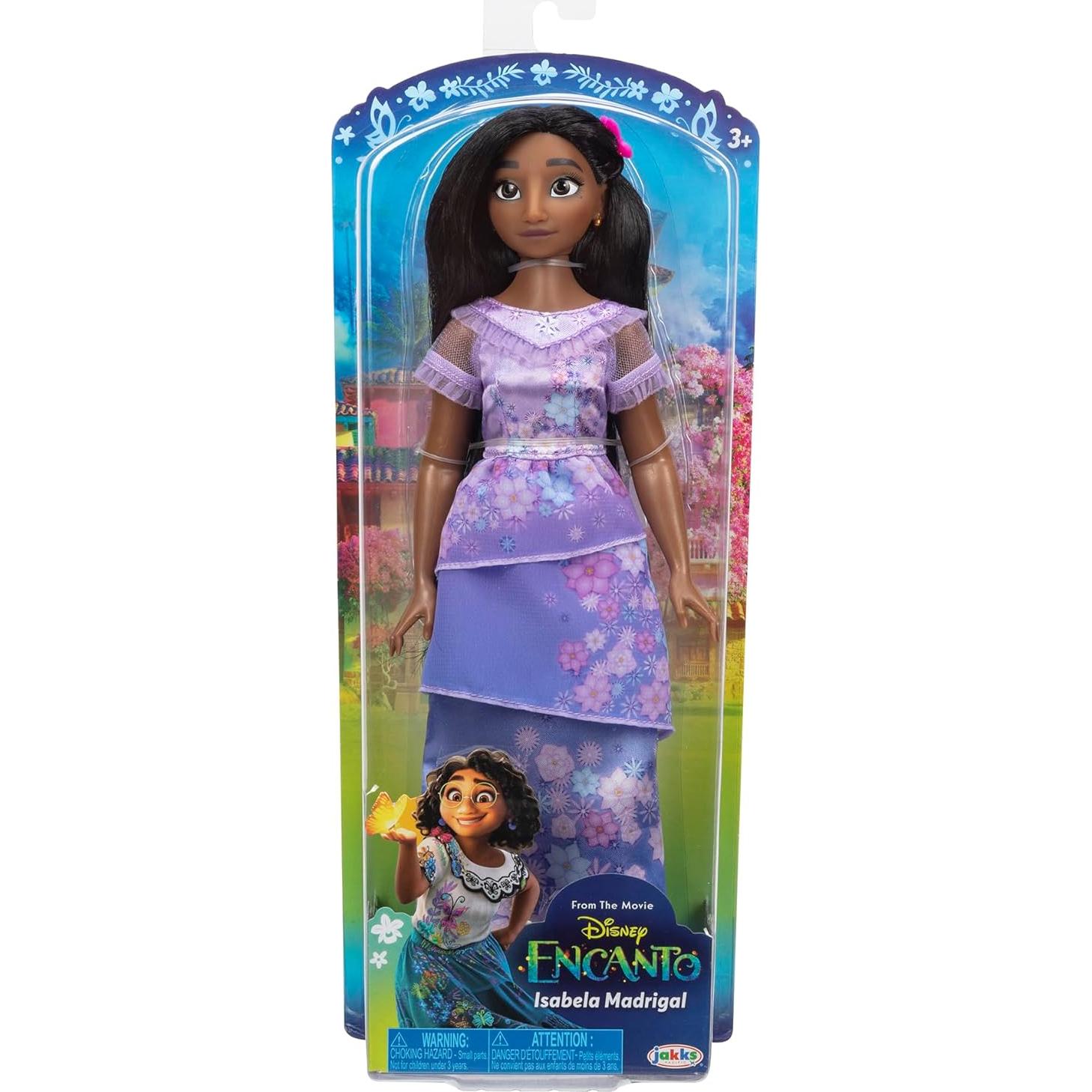 Muñeca Isabela Madrigal Disney Encanto con Vestido y Accesorios