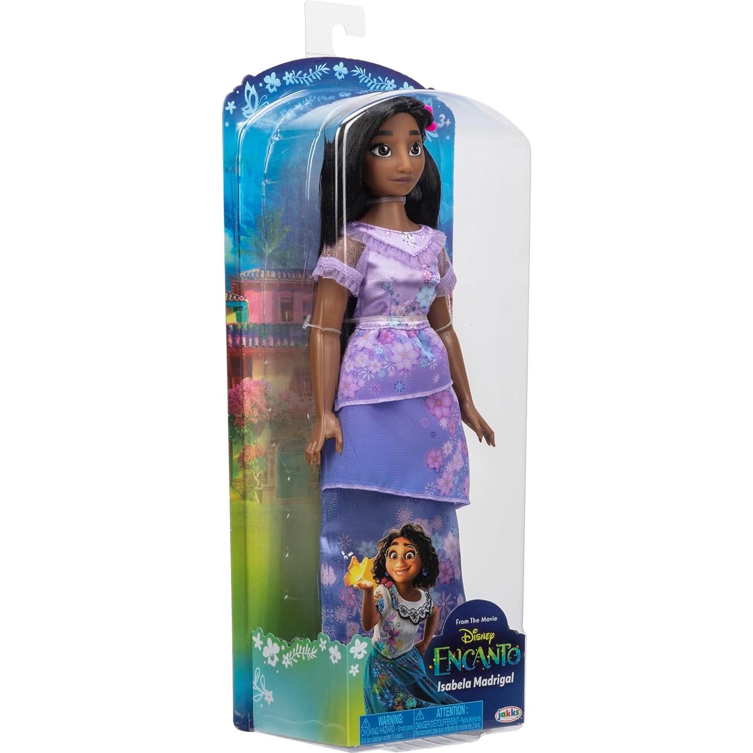 Muñeca Isabela Madrigal Disney Encanto con Vestido y Accesorios