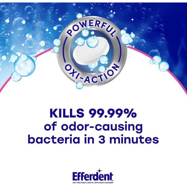 Tabletas Limpiadoras de Dentaduras Efferdent 44 Unidades