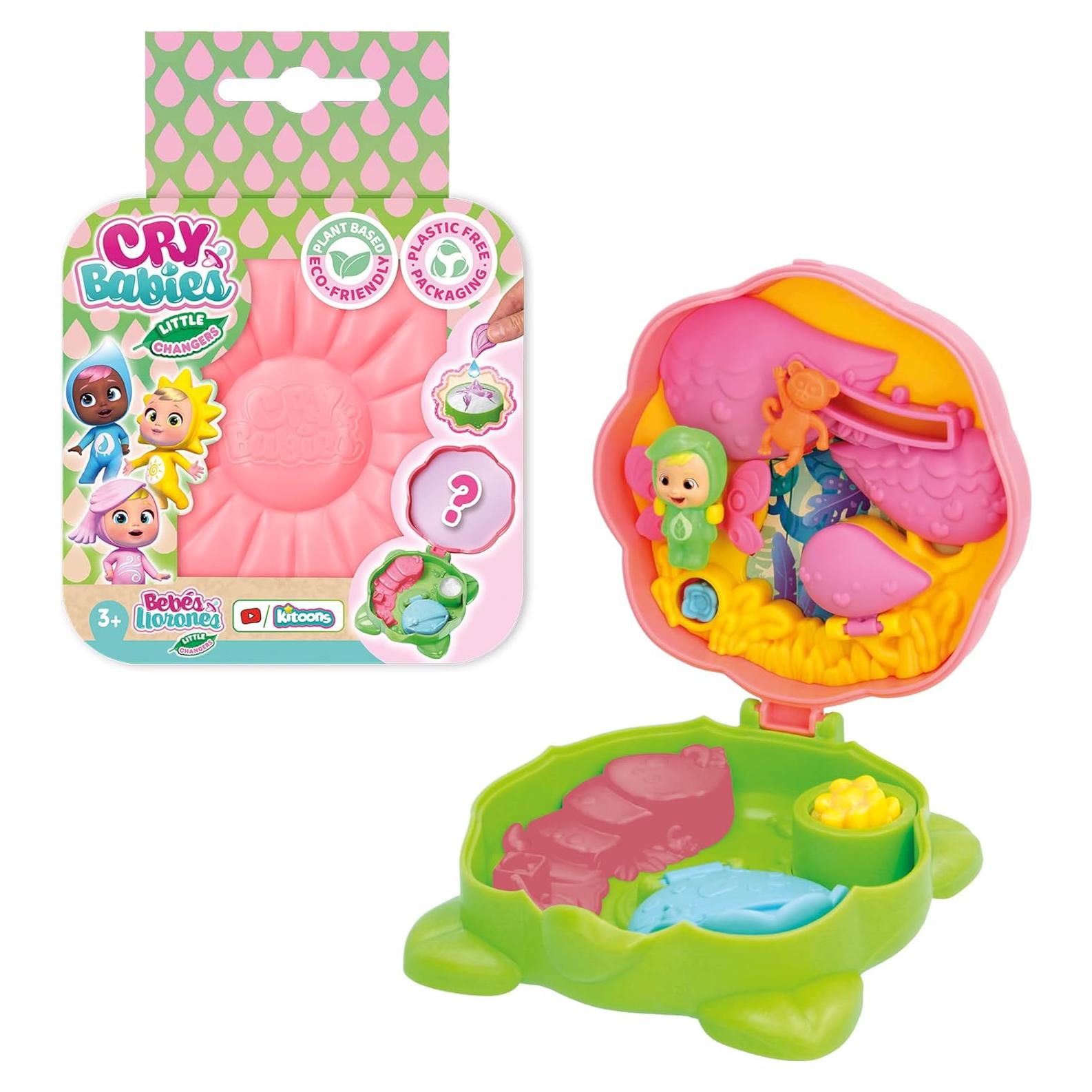 Cry Babies Little Changers Juego Compacto Ecológico 10x5cm