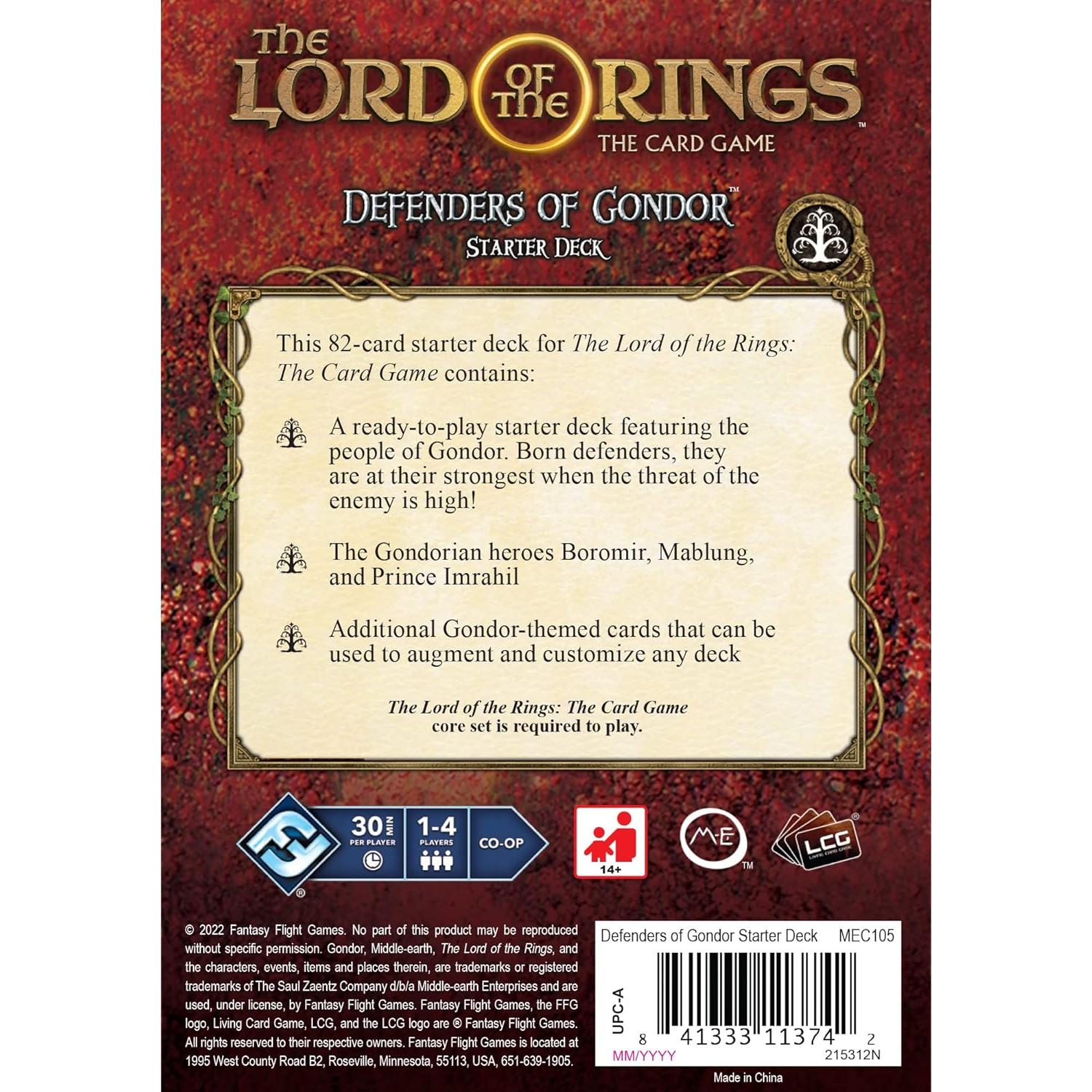 El Señor de los Anillos Mazo Inicial Defensores de Gondor