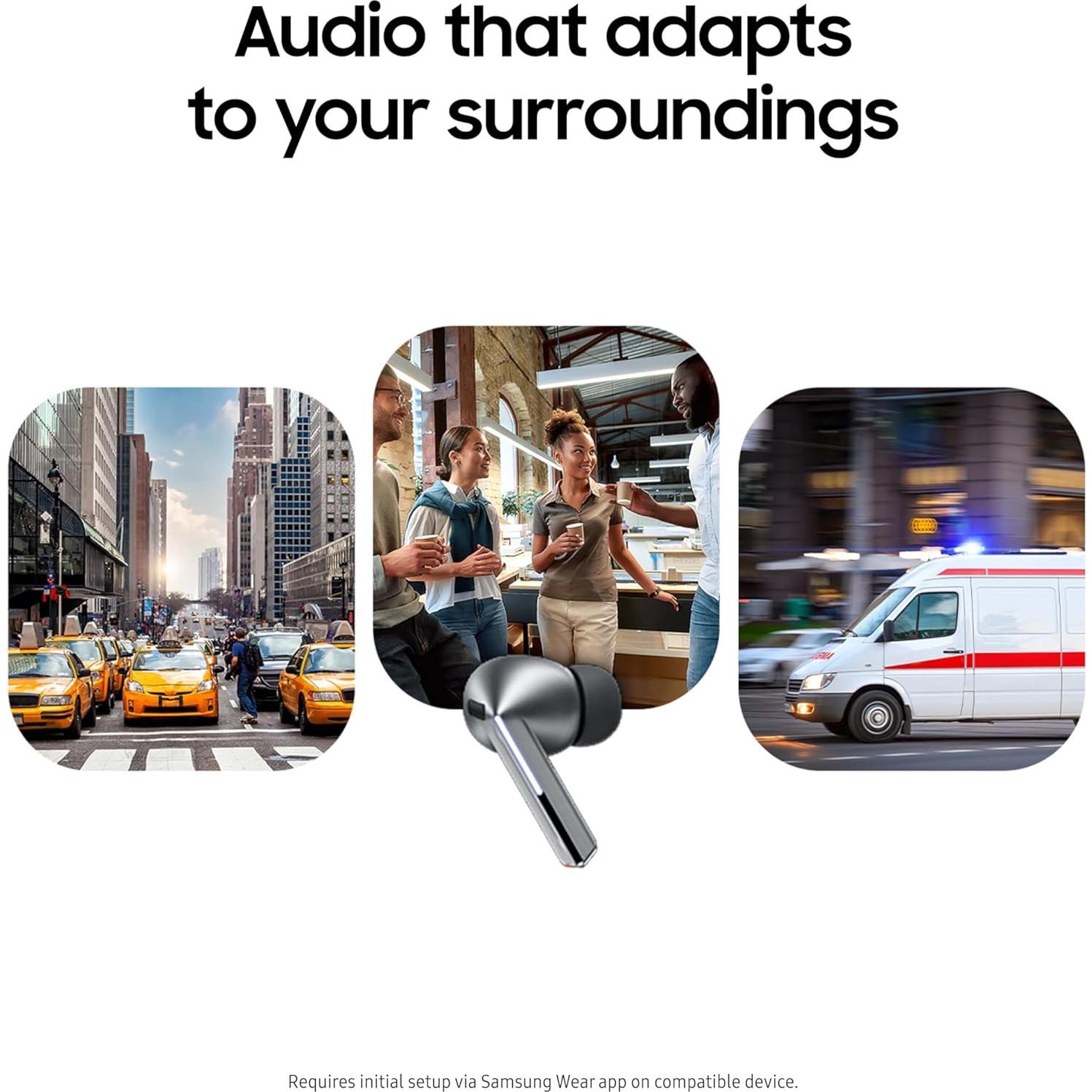 Auriculares Bluetooth Samsung Galaxy Buds 3 FE Negro ANC