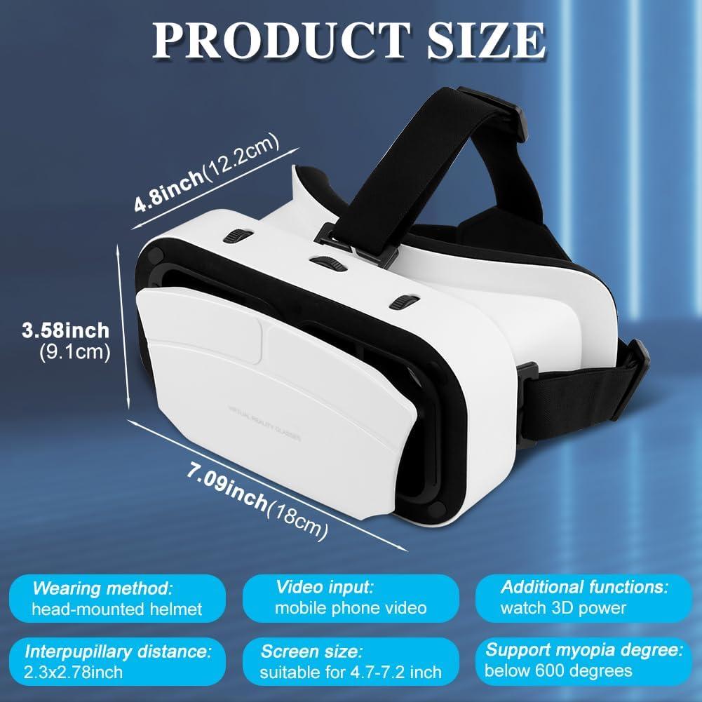 Gafas de Realidad Virtual Saycker VR Ajustables HD 360°