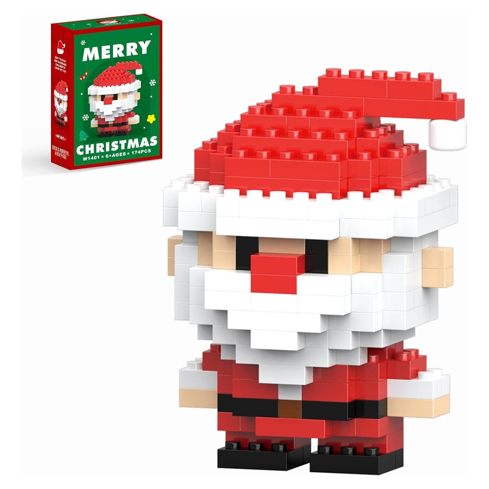 Juego de Bloques de Construcción Santa Navidad HGCYCF 174 Piezas