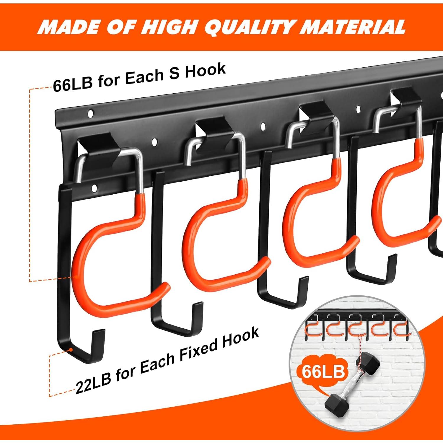 Organizador de Herramientas de Jardín TVKB 68" Metal Pared