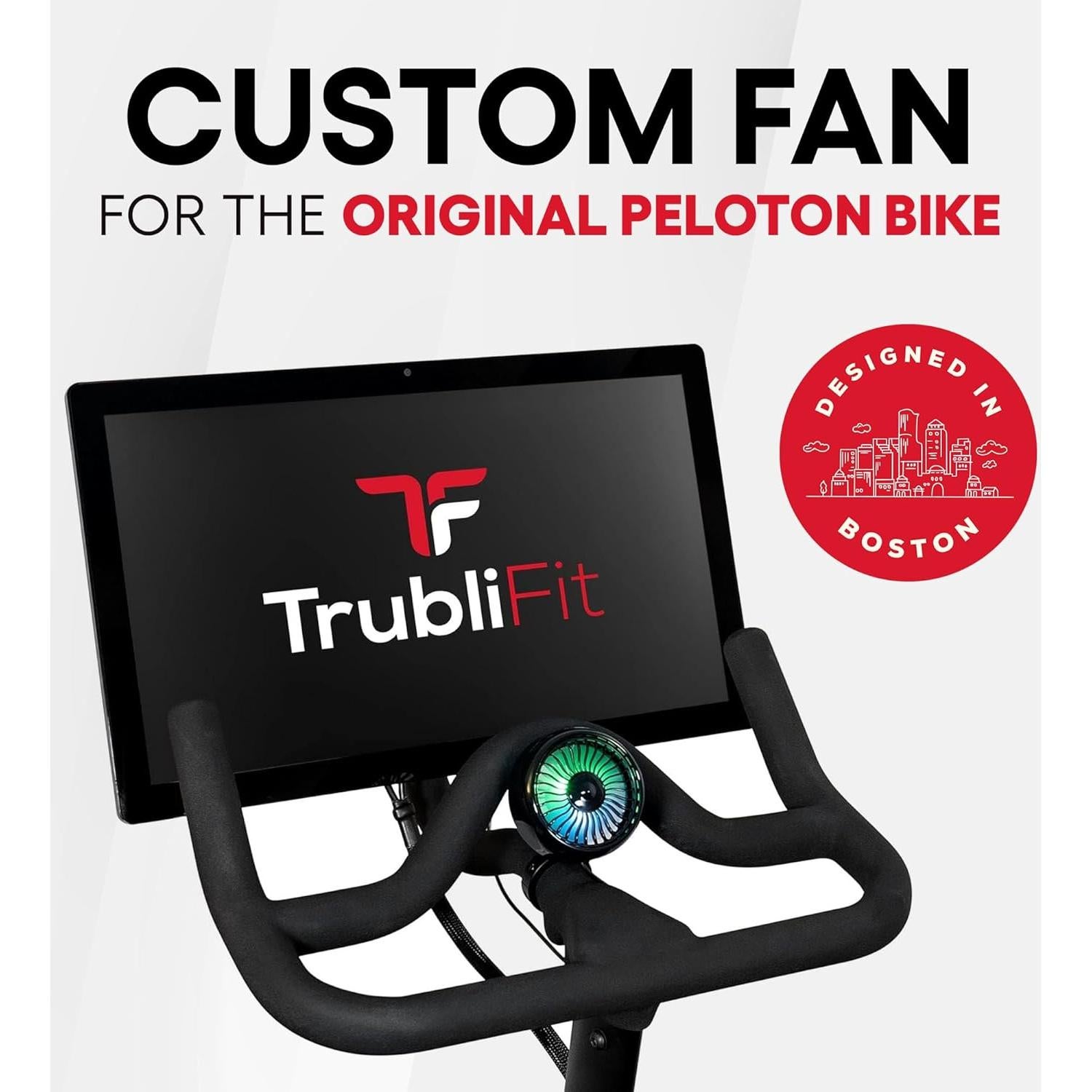 Ventilador Personalizado para Bicicleta Peloton Original - 2 Velocidades