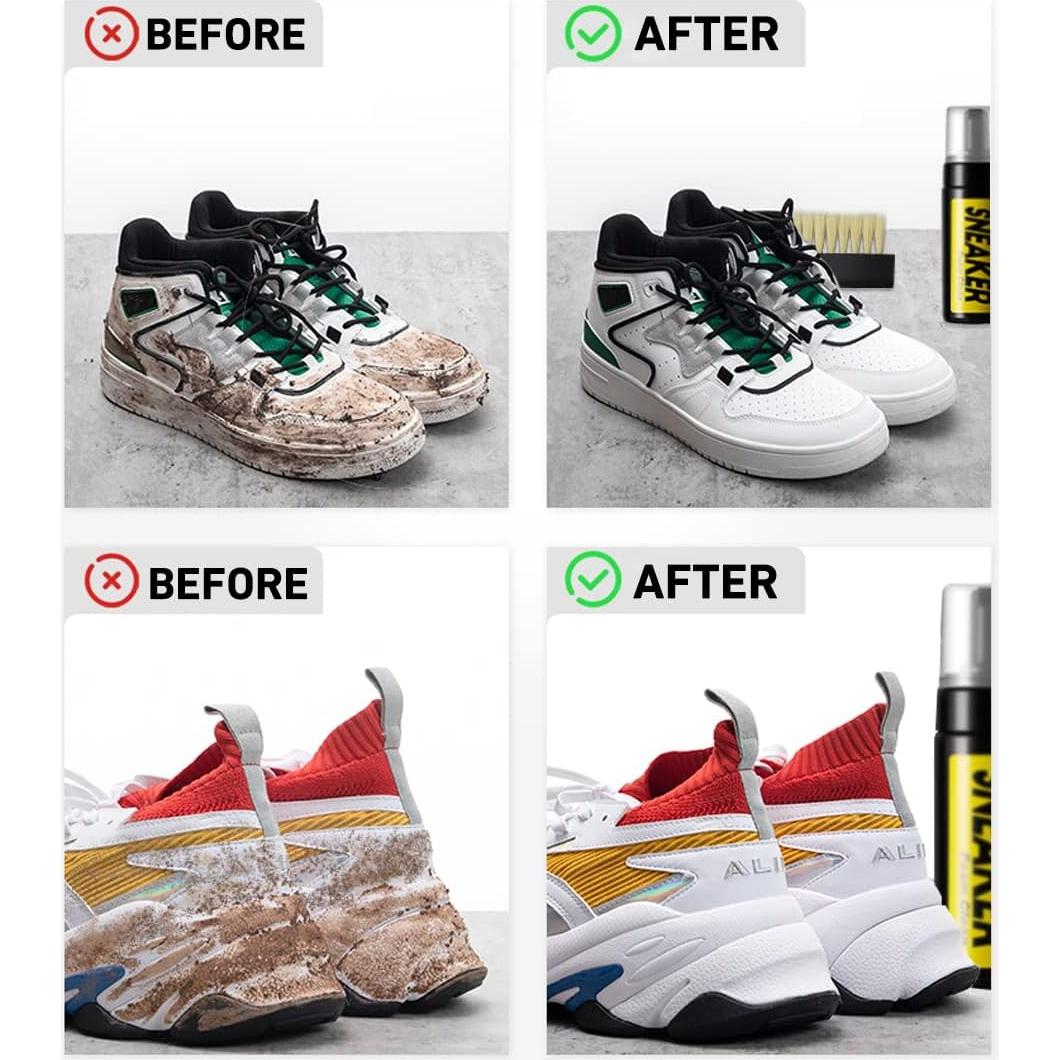 Kit de Limpieza de Zapatos COZGO 150ml con Cepillo y Paño