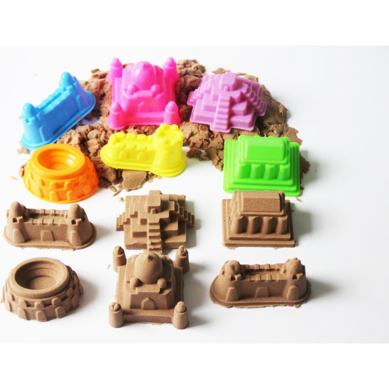 Conjunto de Moldeo de Arena 42 Piezas Mukool - Multicolor