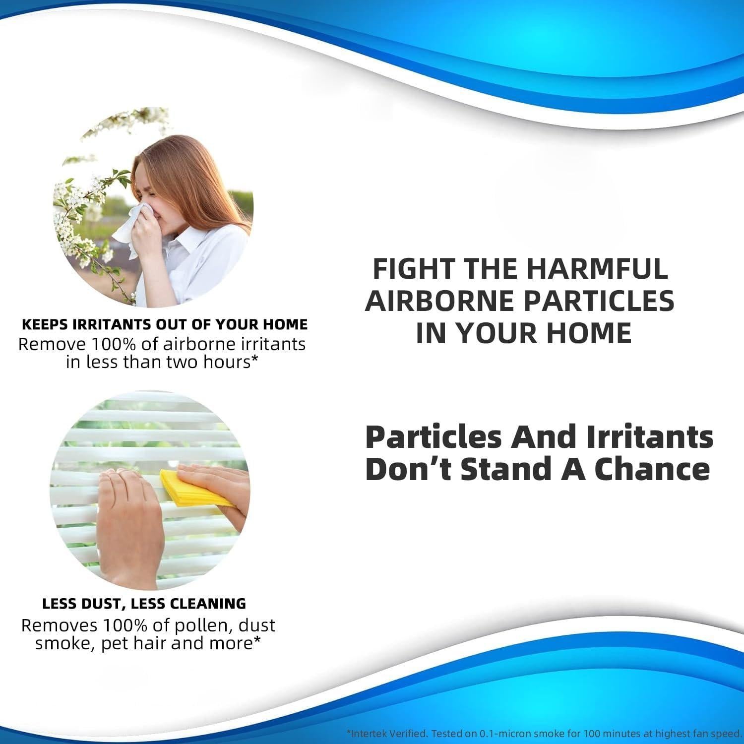 Purificador de Aire Nuwave E500 Blanco 89.9 m² Filtros Lavables