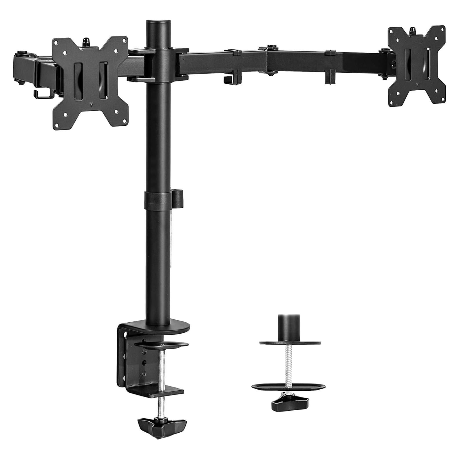 Soporte Doble para Monitor VIVO STAND-V002 Ajustable 13-30"