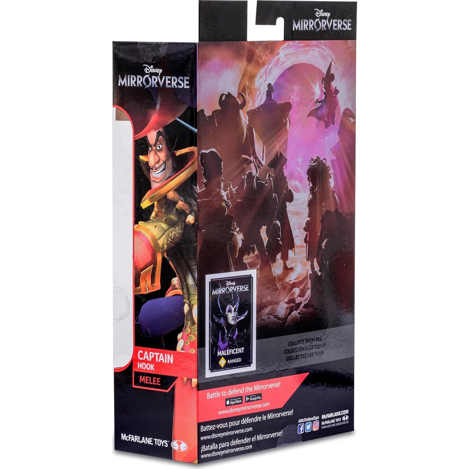 Figura Capitán Garfio 17.78 cm McFarlane Toys Disney Mirrorverse