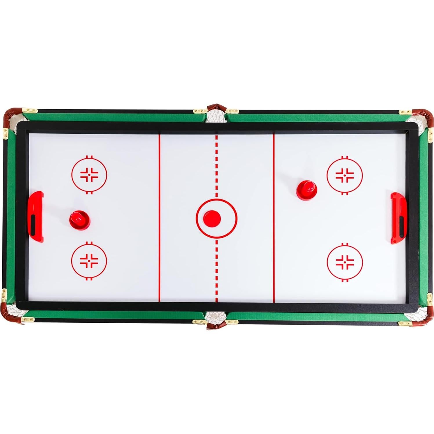 Mesa de Billar Plegable RACK Crux 3 en 1 Verde 139.7 cm