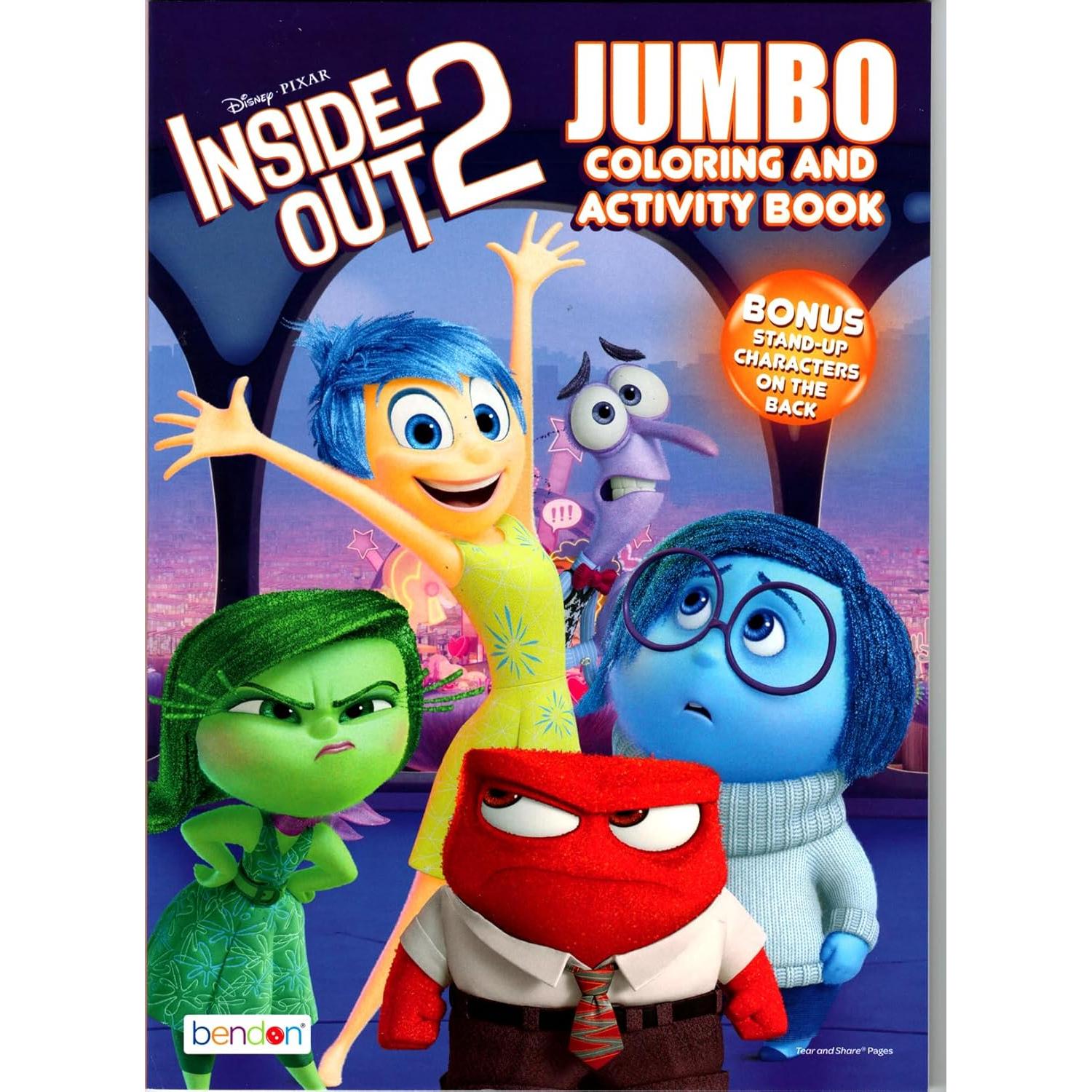 Set de Libros para Colorear Disney Inside Out 2 - Bendon