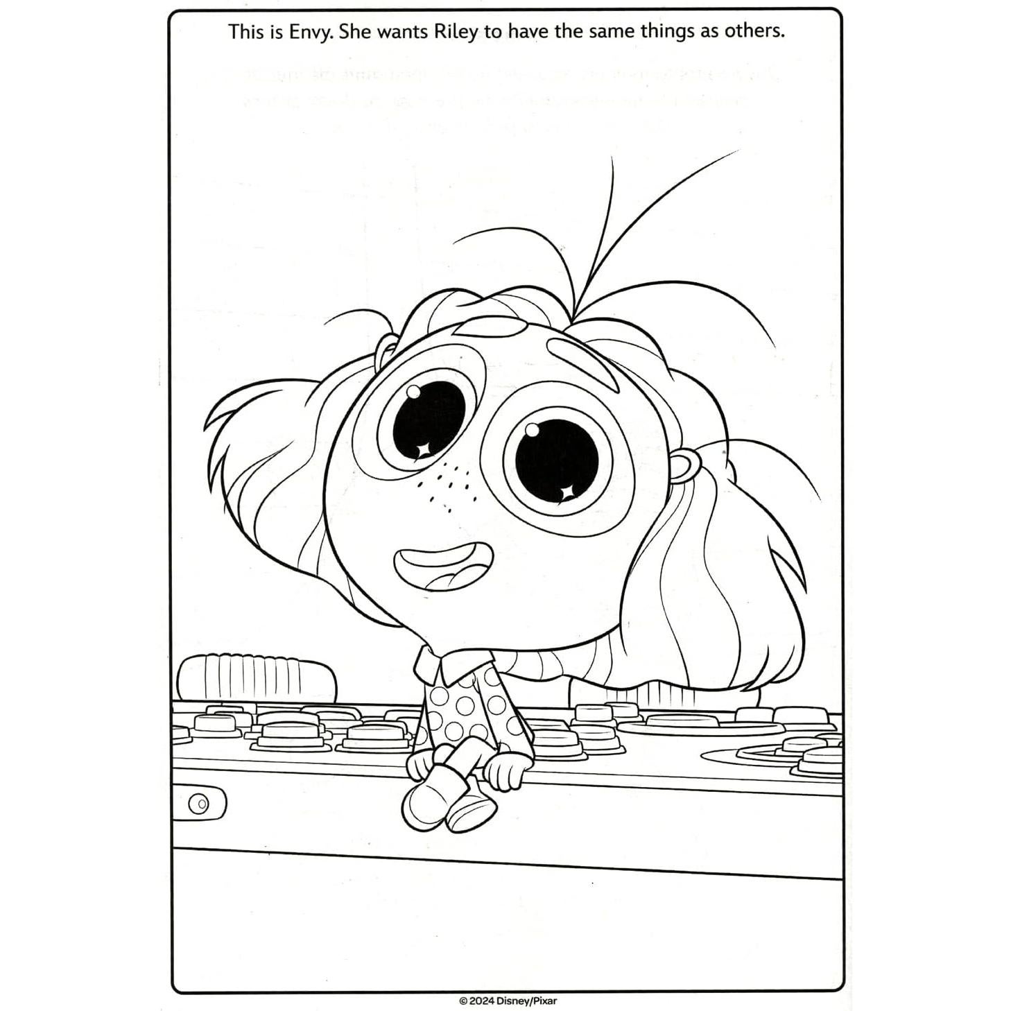 Set de Libros para Colorear Disney Inside Out 2 - Bendon