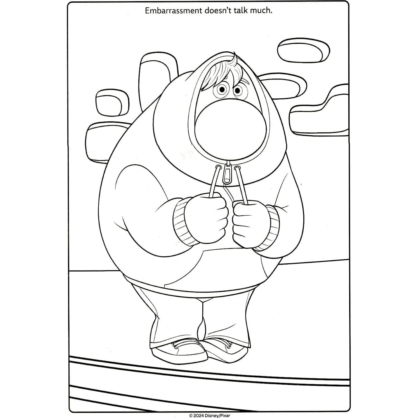 Set de Libros para Colorear Disney Inside Out 2 - Bendon