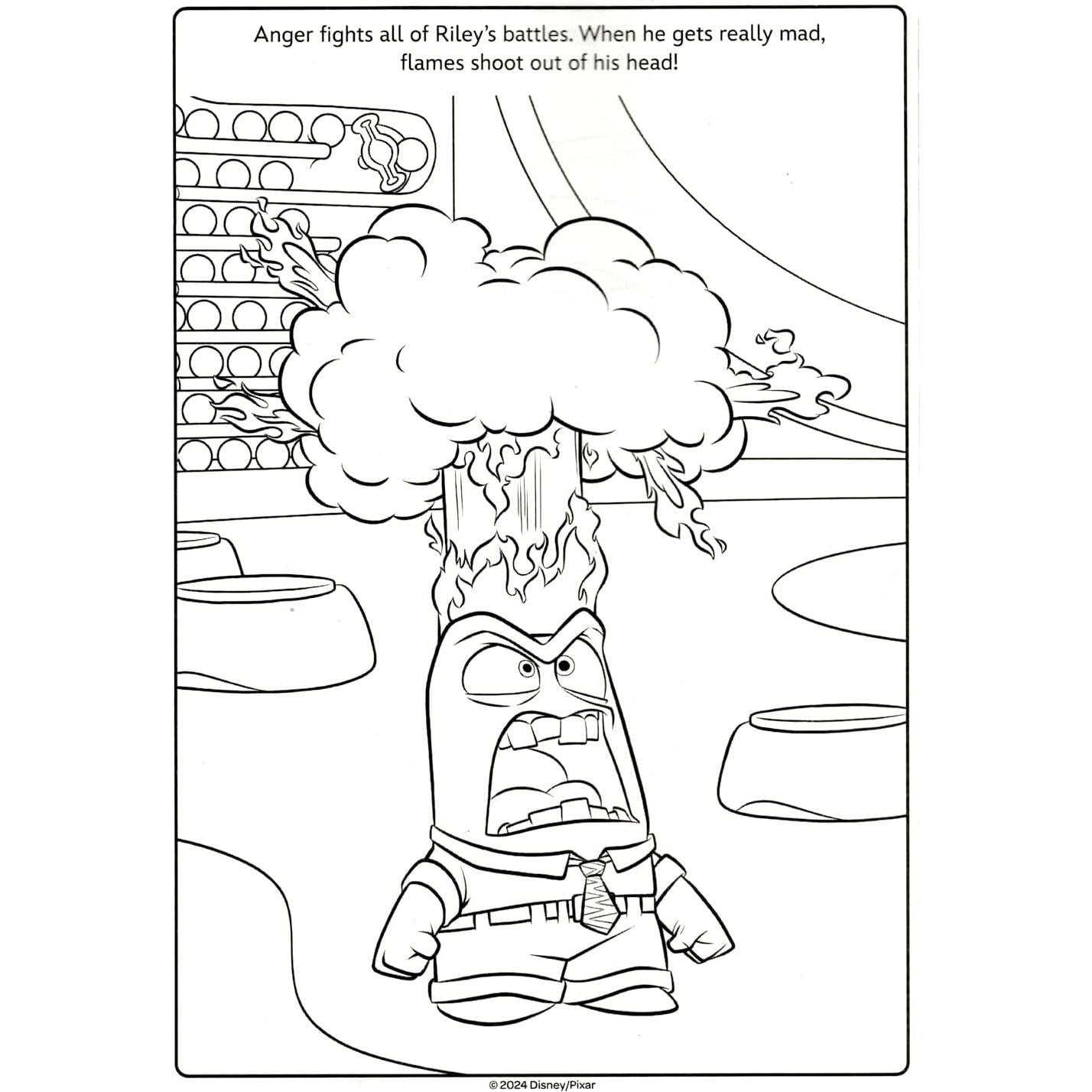 Set de Libros para Colorear Disney Inside Out 2 - Bendon