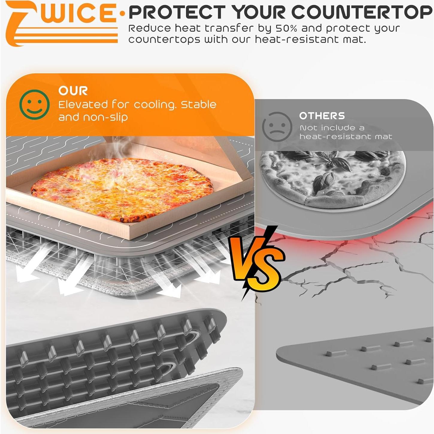 Alfombrilla Calentadora Eléctrica Jripae 61x38.1cm 7 Niveles