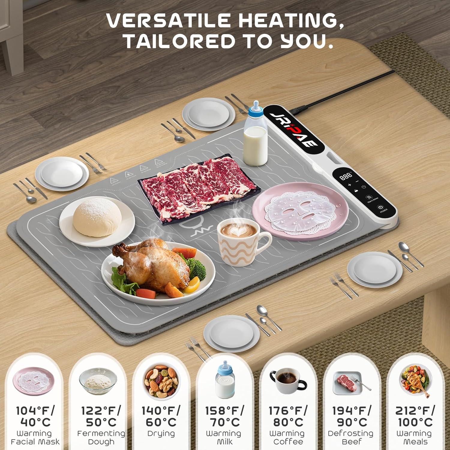 Alfombrilla Calentadora Eléctrica Jripae 61x38.1cm 7 Niveles