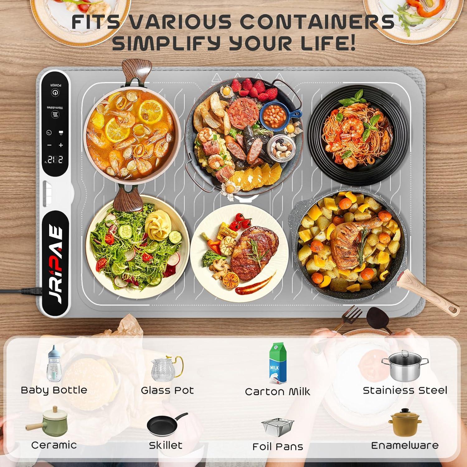 Alfombrilla Calentadora Eléctrica Jripae 61x38.1cm 7 Niveles