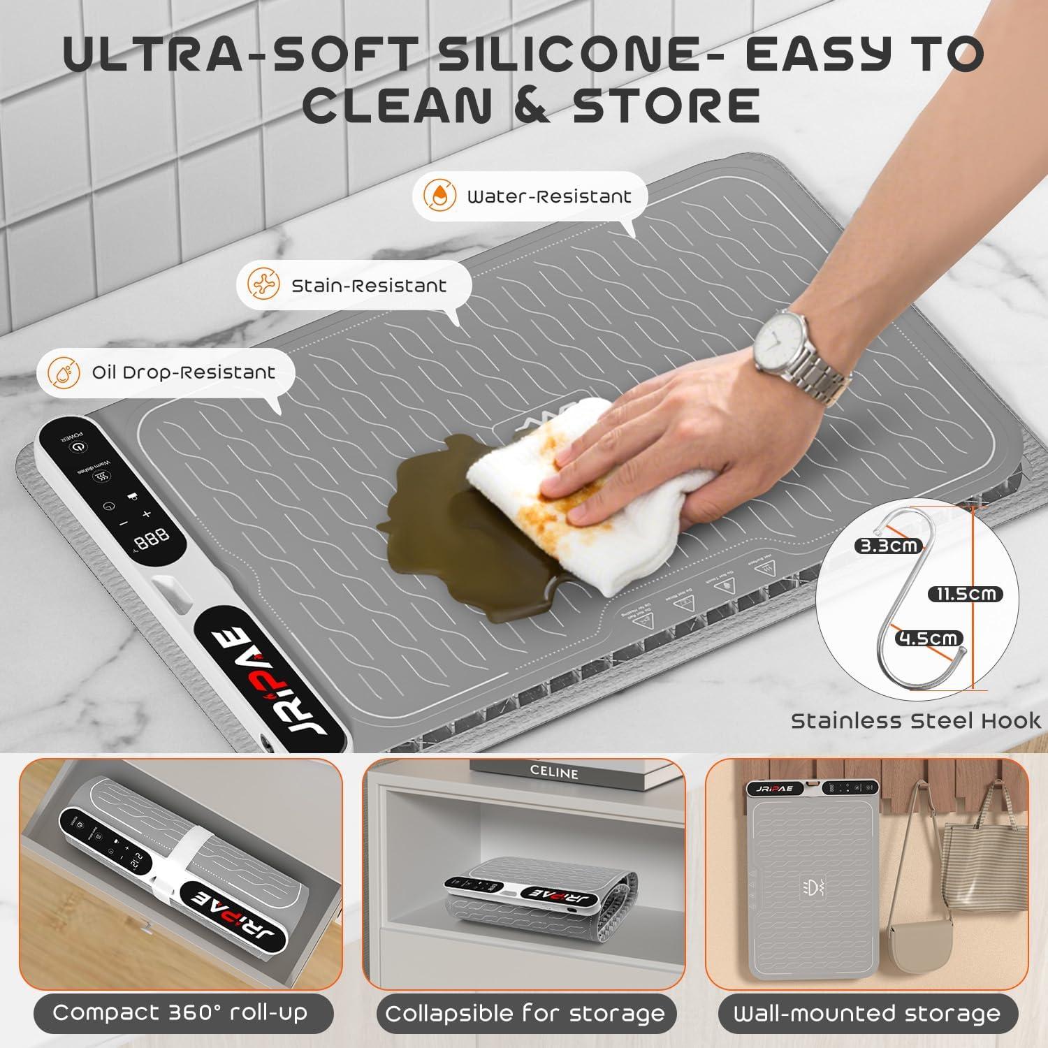 Alfombrilla Calentadora Eléctrica Jripae 61x38.1cm 7 Niveles