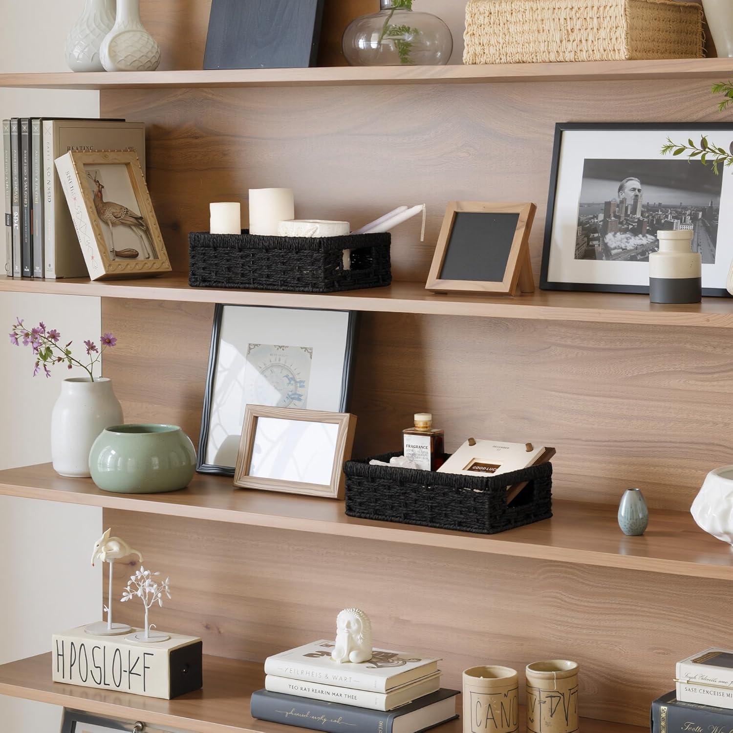 Cestas de Almacenamiento Pequeñas StorageWorks, 2 Unidades, Negro