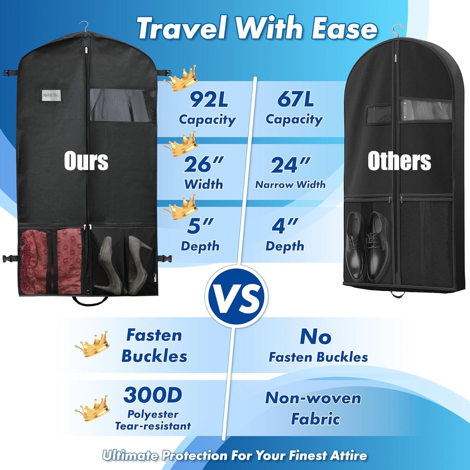 Bolsa de Viaje para Prendas Simple Houseware 109x66cm