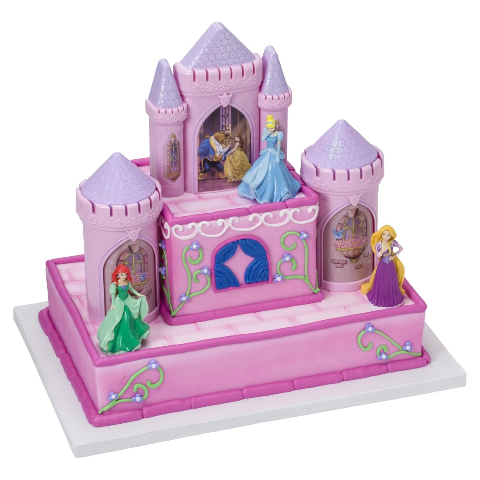 Adorno de Pastel DecoSet Princesa Disney 6 Piezas