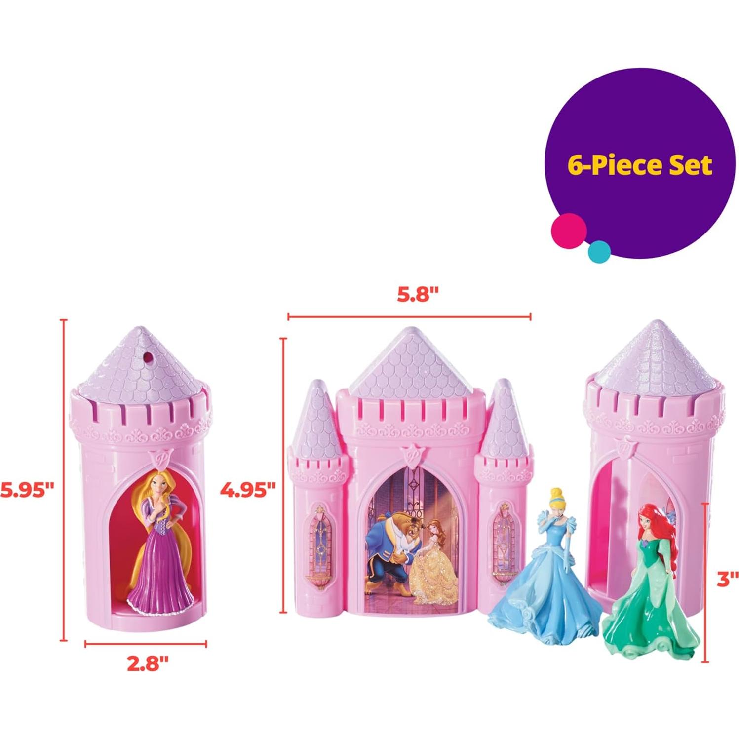 Adorno de Pastel DecoSet Princesa Disney 6 Piezas
