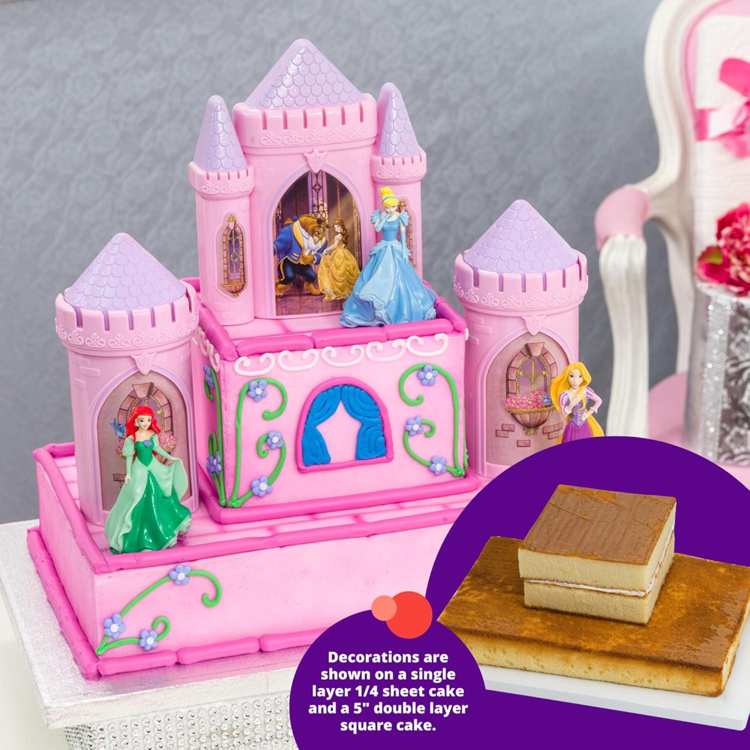 Adorno de Pastel DecoSet Princesa Disney 6 Piezas