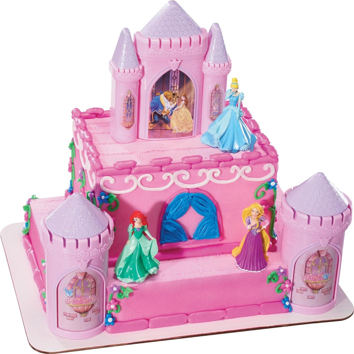 Adorno de Pastel DecoSet Princesa Disney 6 Piezas