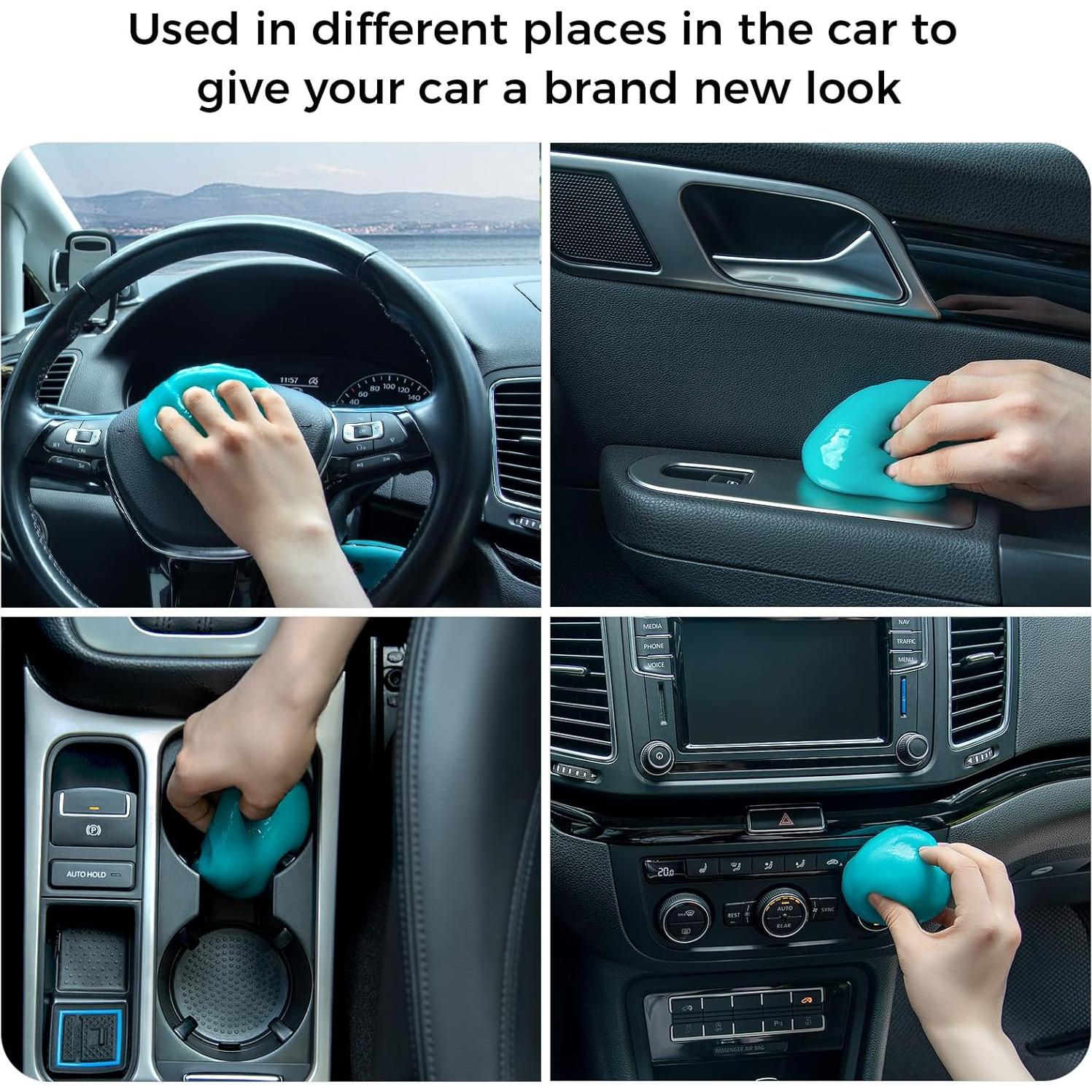 Gel de Limpieza Universal ColorCoral 2 Pack 320g para Teclados y Coche