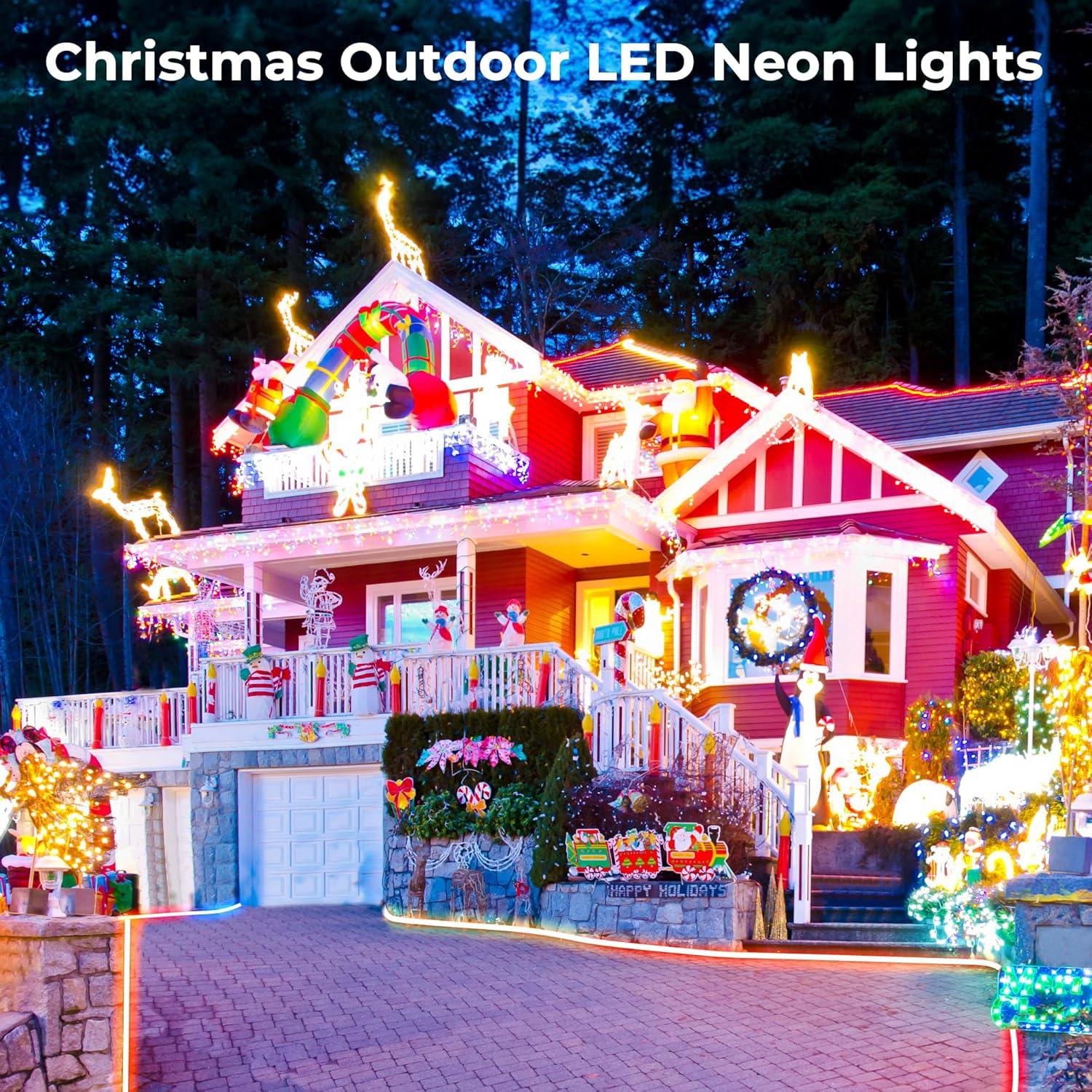 Luces de Neón LED 20FT ANDOHAI RGB Control Remoto App