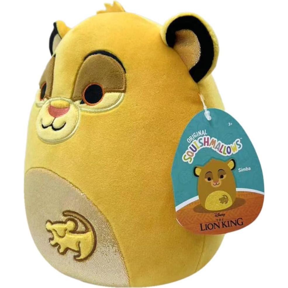 Peluche Squishmallows Disney Joven Simba 20 cm Multicolor
